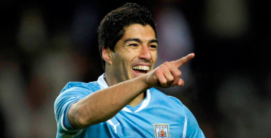 Luis Suárez es la gran estrella de la selección uruguaya. Reuters.