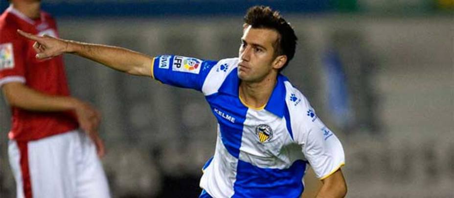 Manu Lanzarote, jugador del Sabadell.