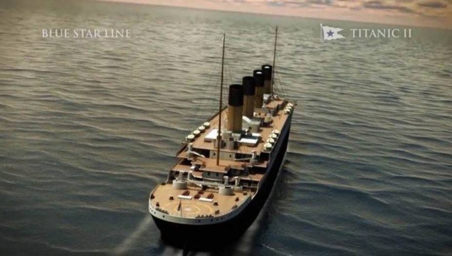 El nuevo Titanic zapará en 2022 y hará el mismo recorrido que el original