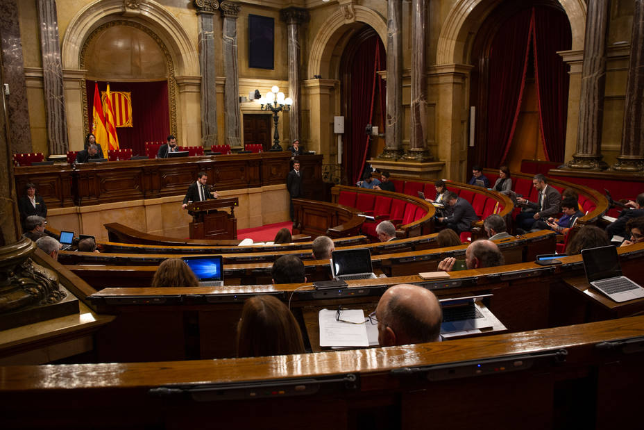 El Parlament de Cataluña inicia este lunes una semana con tres plenos para cerrar el periodo de sesiones