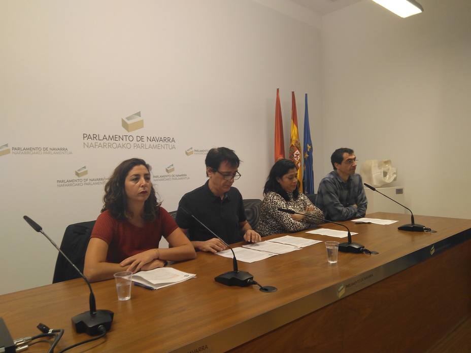 Los críticos de Podemos Navarra niegan que quiera controlar el dinero del grupo parlamentario