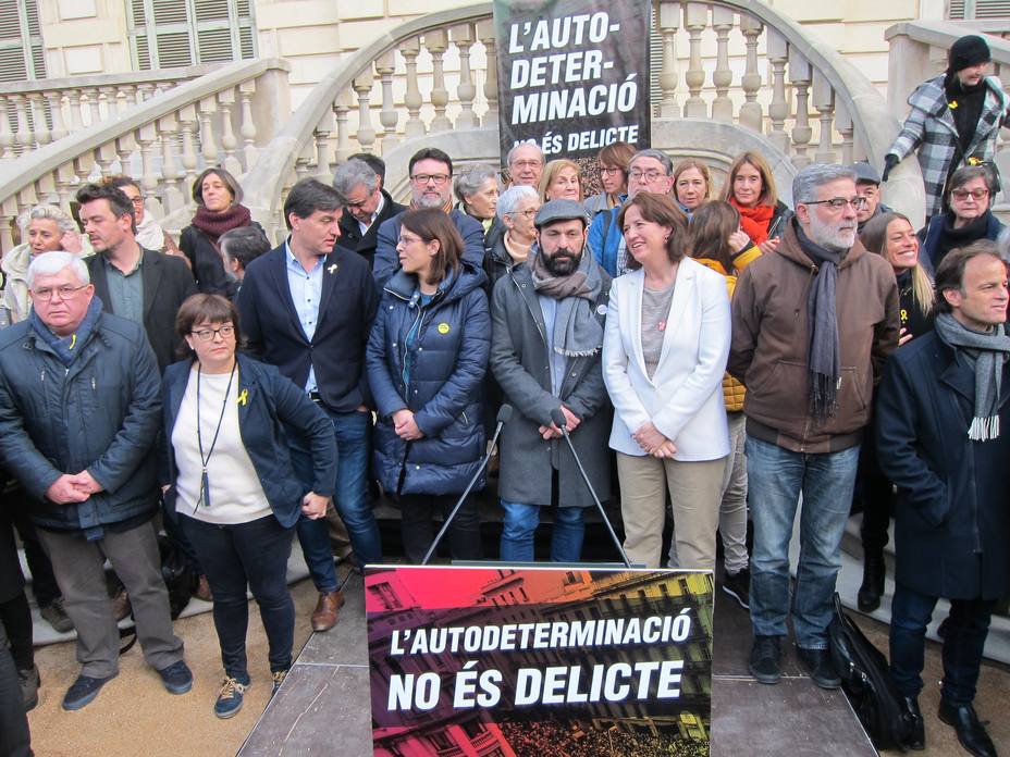 El soberanismo convoca manifestación el 16 de marzo en Madrid contra el juicio y huelga general en Cataluña el 21