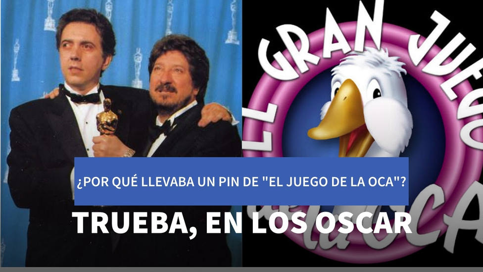 La rocambolesca historia que explica por qué Trueba recibió el Oscar con un pin de El Juego de la Oca