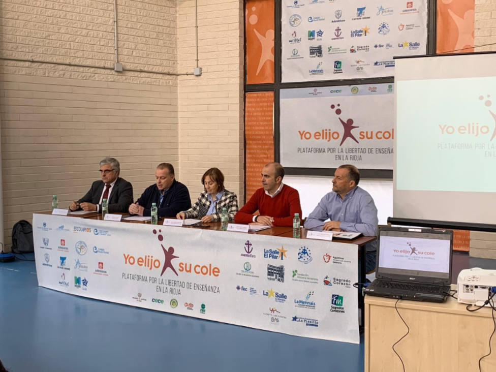 La Plataforma por la Libertad de Enseñanza en La Rioja recurre ante el TSJR la resolución de ratios medias