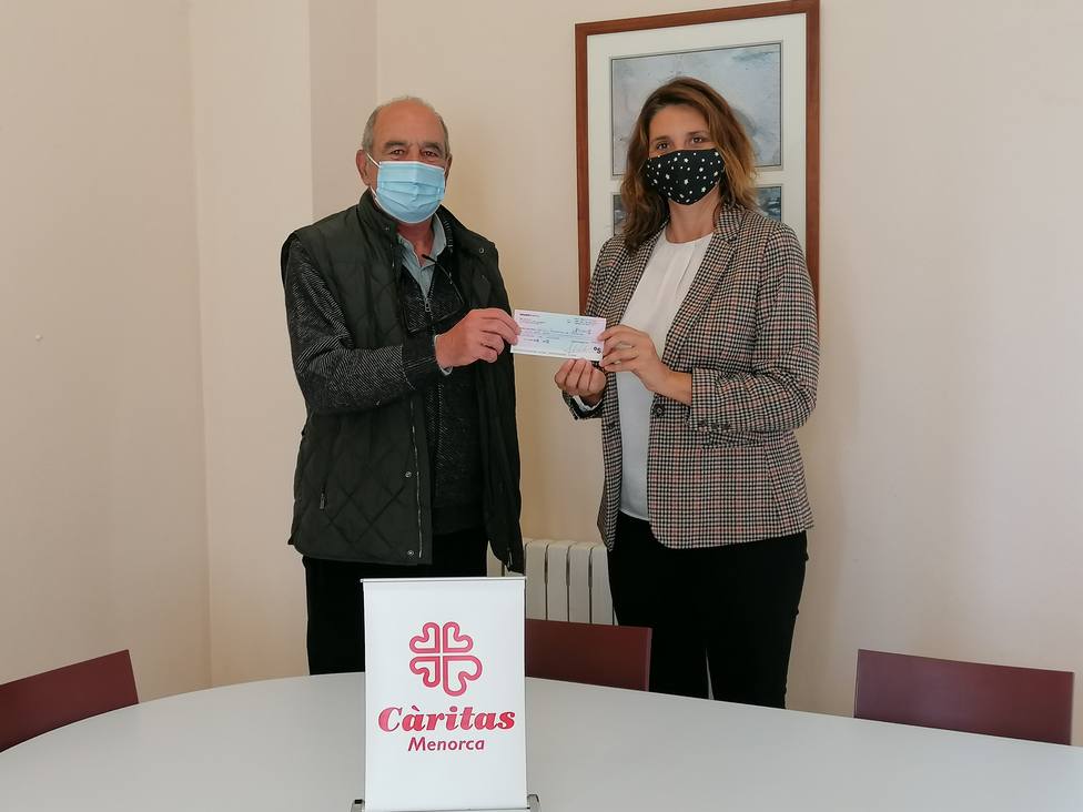 Von der Heyden Group colabora con Cáritas Menorca donando 5.000€