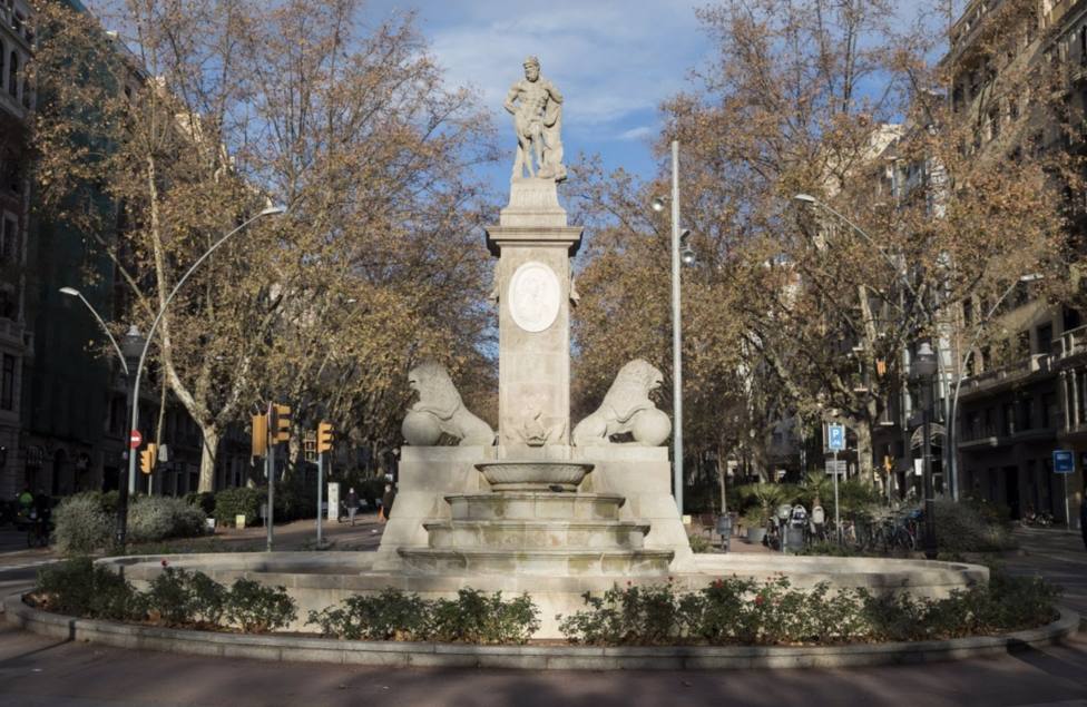 Finaliza la restauración de la Font dHèrcules, la fuente más antigua de Barcelona. - AJUNTAMENT DE BARCELONA
