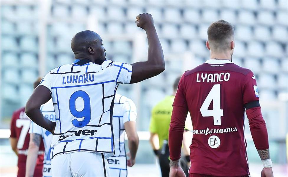 La afición del Inter se manifiesta: Lukaku no se toca