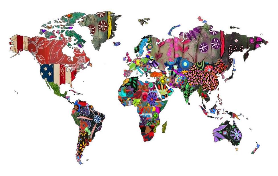 El mapa que muestra qué tipo de comida a domicilio es la más elegida en cada país del mundo