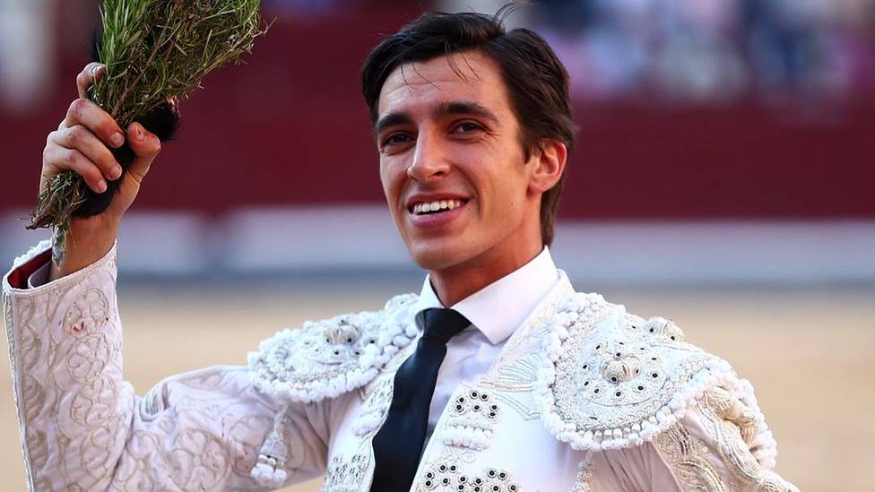 El diestro toledano Ángel Téllez durante una actuación en Las Ventas