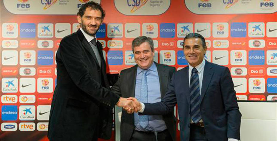 Sergio Scariolo seguirá hasta 2020 al frente de la selección española. Foto: FEB.