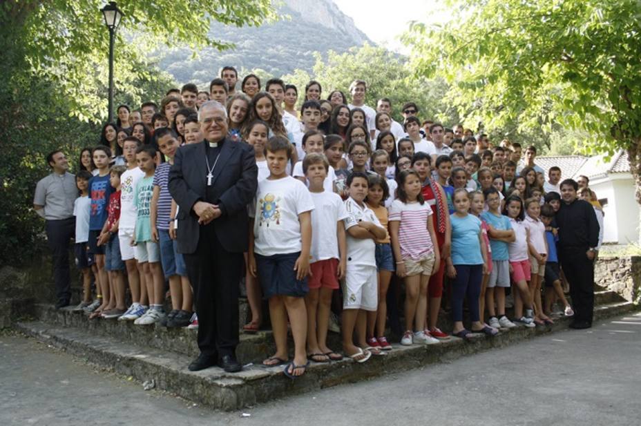 Un año más los campamentos de Acción Católica han reunido del 6 al 12 de julio, a 75 niños y una veintena de monitores.