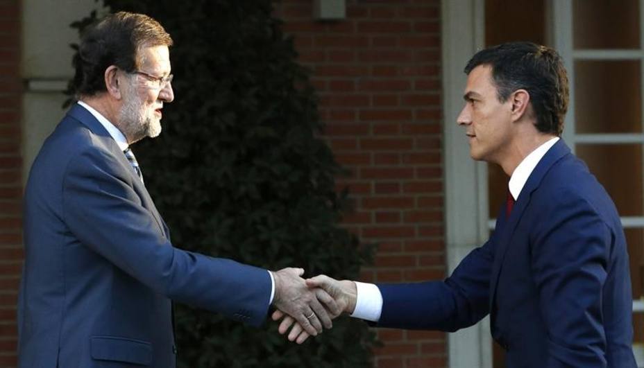 Rajoy se reune este martes con Sánchez para hablar de Cataluña
