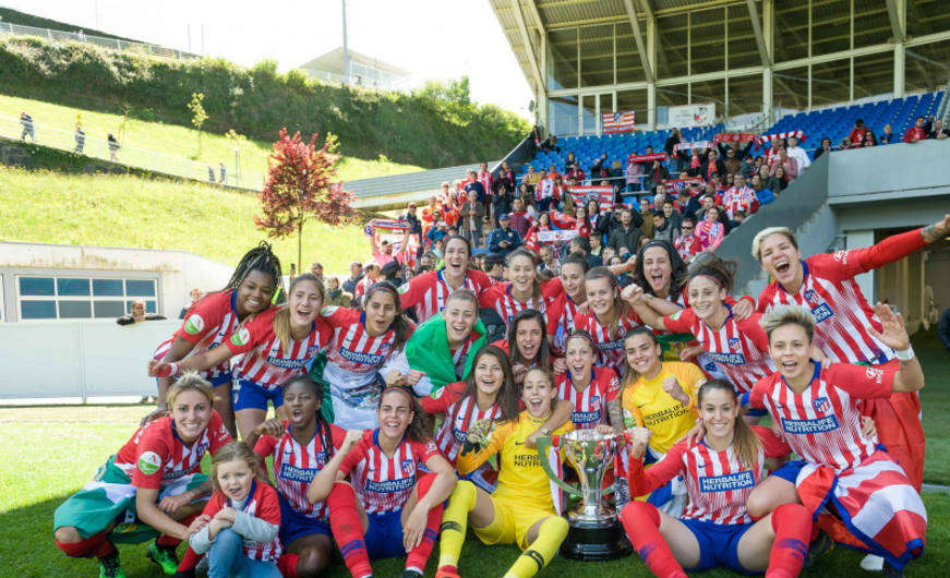 Atlético, campeón de la Liga Iberdrola
