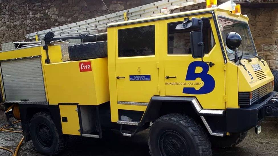 Camión de Bomberos del Servicio de Emergencias del Principado de Asturias