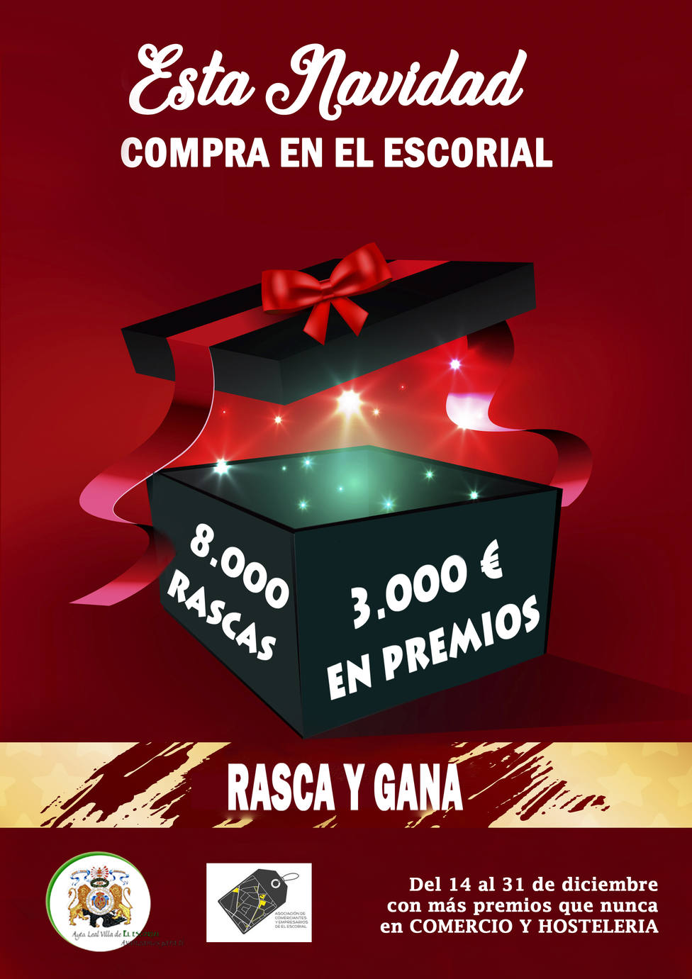 Campaña navideña para impulsar el comercio local en El Escorial