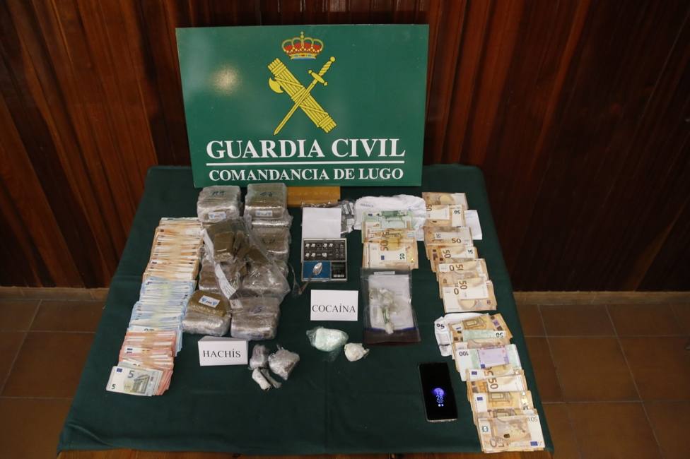 Detenidas seis personas en una operación contra el tráfico de drogas en A Mariña