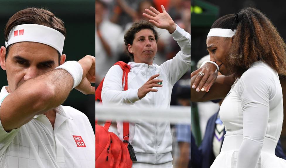 Carla Suárez se despide de Wimbledon, Federer pasa por retirada de Mannarino y Serena abandona por lesión