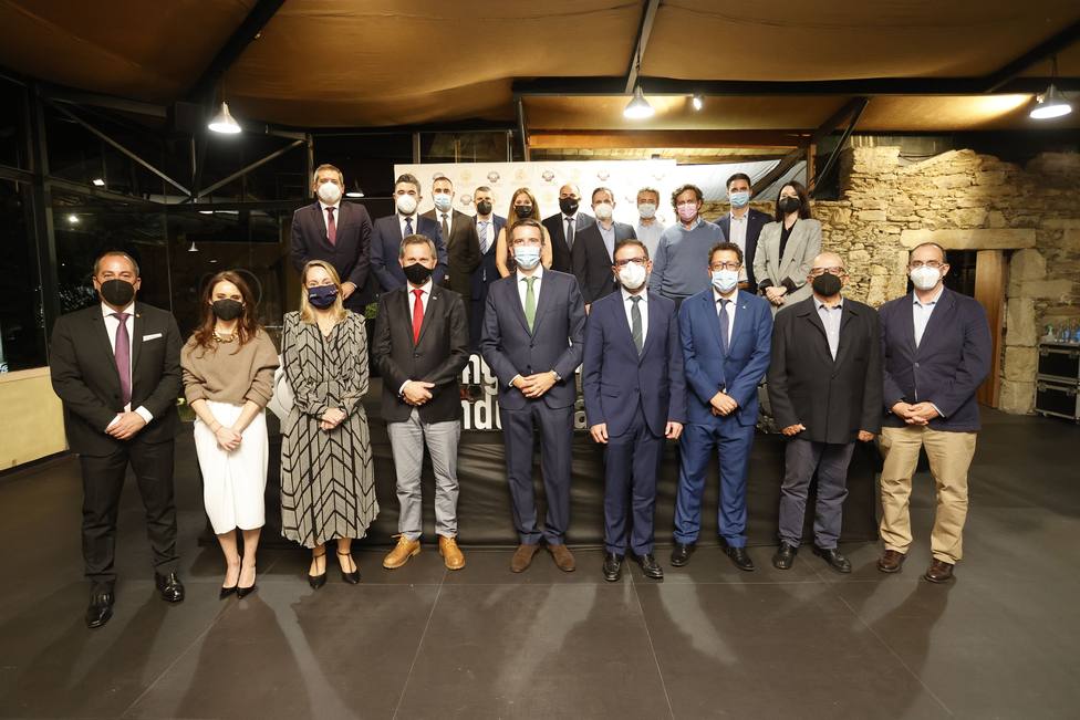 Participantes en la gala de los VIII Premios Galicia de Energía - FOTO: Cedida