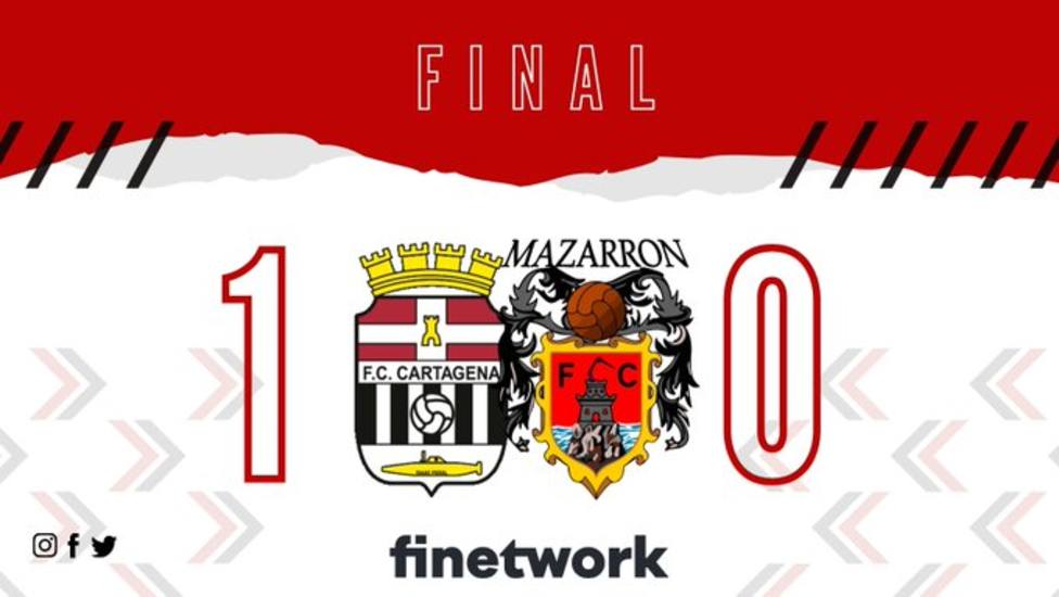 Un renovado Mazarrón FC cae en el último suspiro contra el Cartagena B
