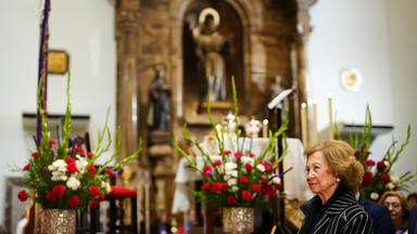 Tradicional visita al Cristo de Medinacelli en el primer viernes de marzo