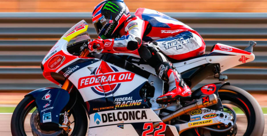 Sam Lowes logró en Alcañiz su cuarta pole de la temporada. Foto: MotoGP.
