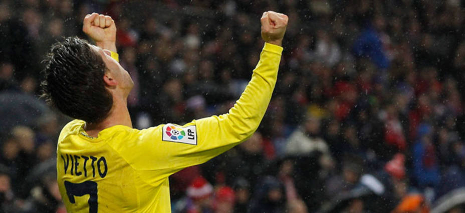 Luciano Vietto, en una imagen de la temporada 2014-2015 con el Villarreal. REUTERS