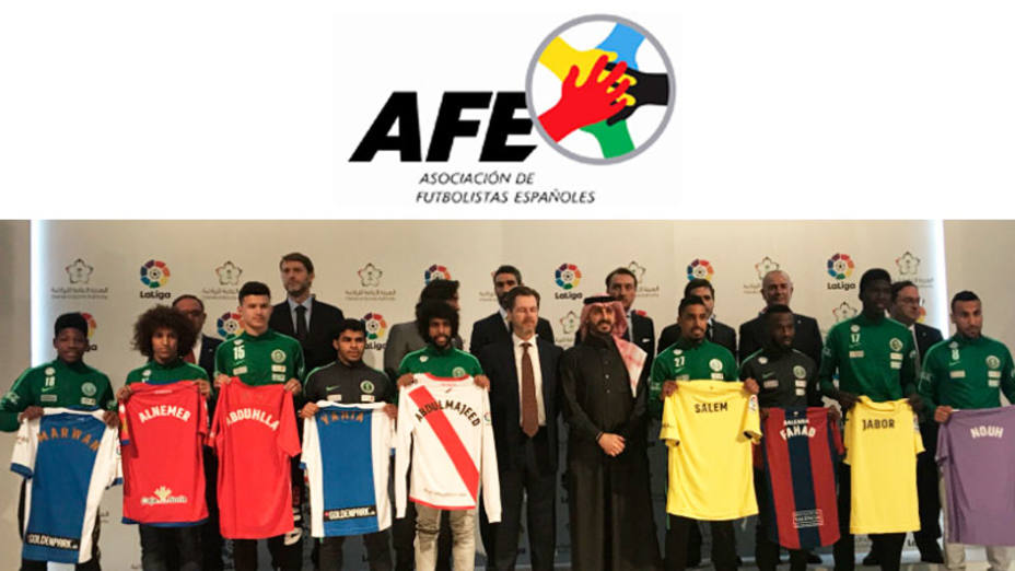 La AFE critica el acuerdo entre LaLiga y la Federación de Arabia Saudí