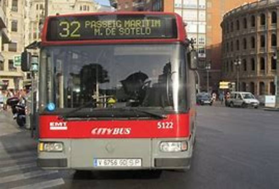 autobús en Valencia
