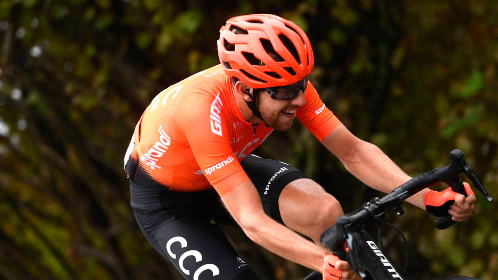 Josef Cerny, ganador de la etapa 18 del Giro de Italia. CORDONPRESS