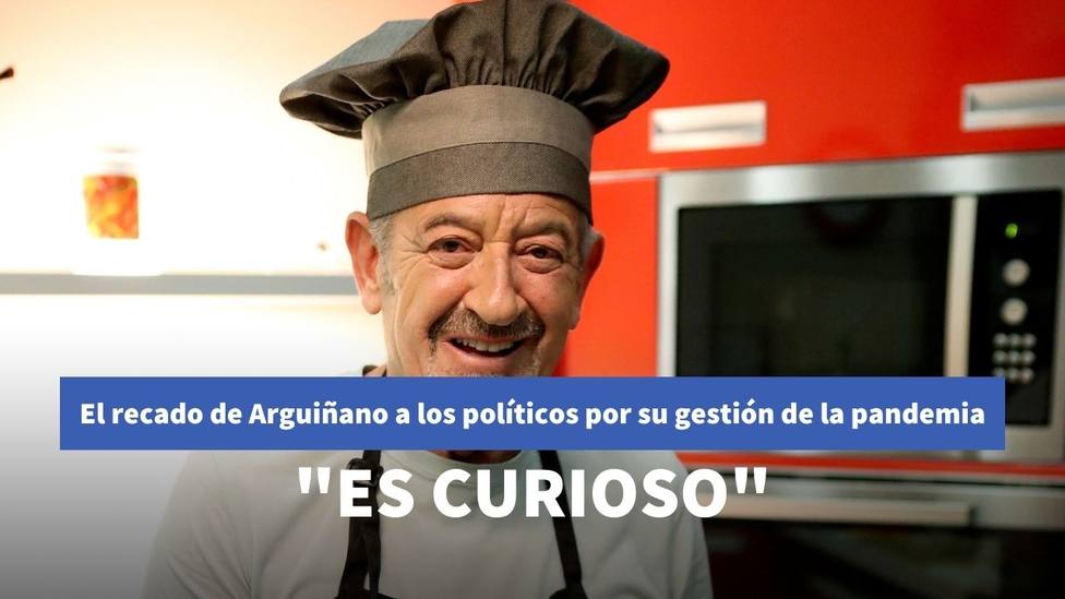 El recado de Karlos Arguiñano en Antena 3 sobre la gestión política ante el coronavirus