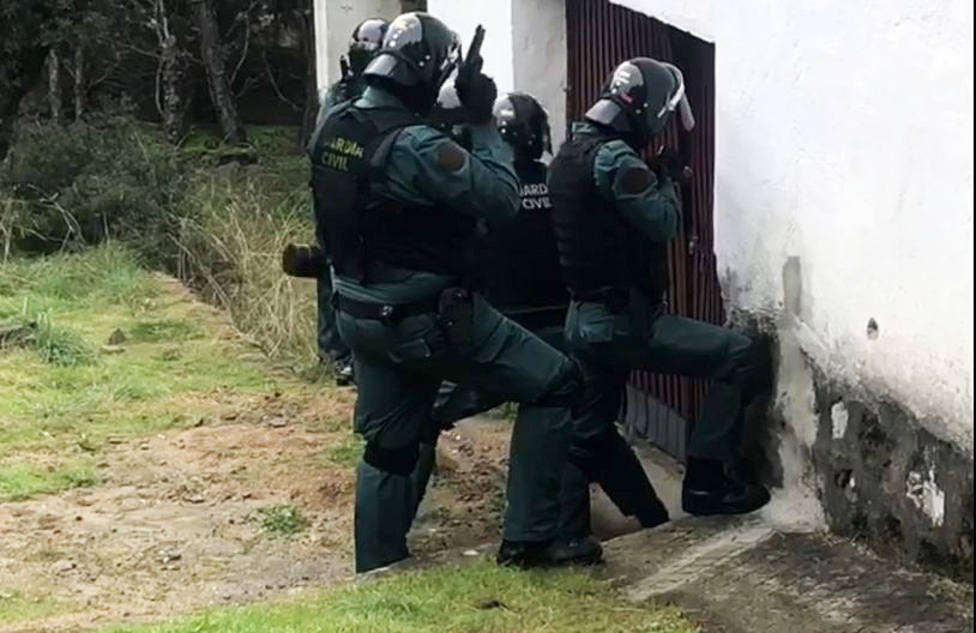 Operación Espino Verde, Guardia Civil Ávila