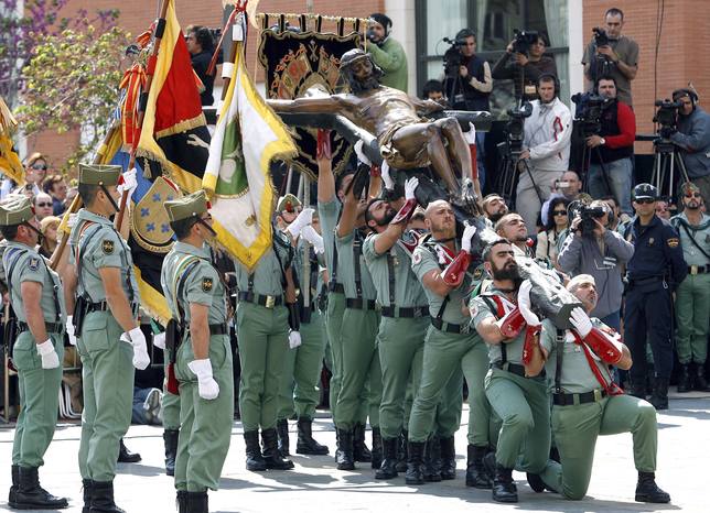 La Legión Española, los novios de la muerte: «El morir en el