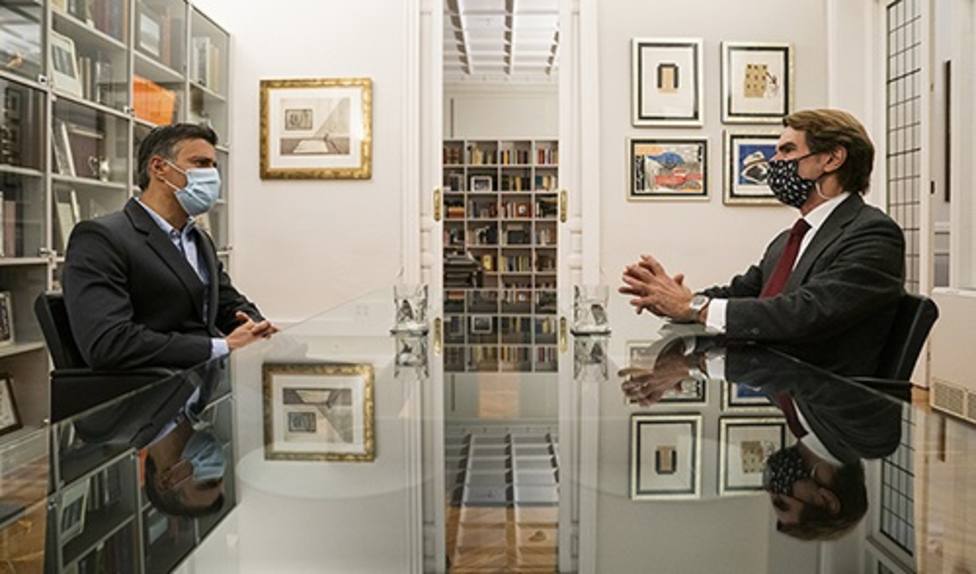 José María Aznar se reúne este lunes con Leopoldo López días antes de las elecciones venezolanas