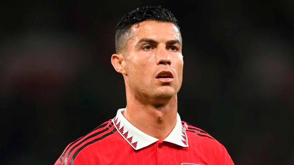 Cristiano Ronaldo, durante un partido con el Manchester United