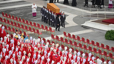 Funeral Mass for Pope Emeritus Benedict XVI in St. Peters Square