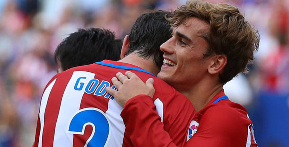 Griezmann, marcó el gol de la victoria del Atlético (Reuters)