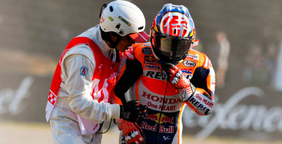 Dani Pedrosa no volverá a correr hasta el GP de la Comunidad Valenciana. Foto: MotoGP.