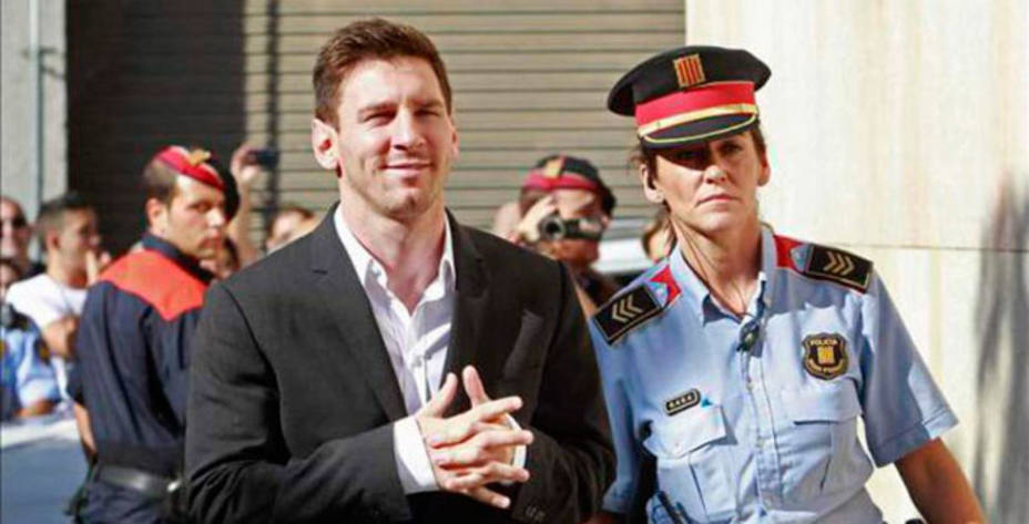 Leo Messi está acusado de tres delitos contra la Hacienda Pública. Reuters.