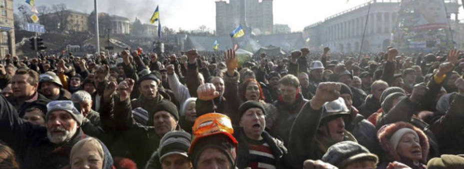 Disturbios en Kiev / Foto: EFE