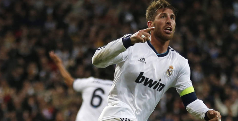Ramos, tras marcar el 2-0 (Reuters)