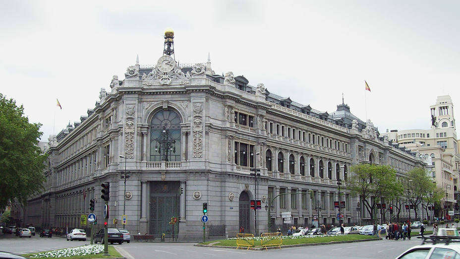 La sede del Banco de España en Madrid.