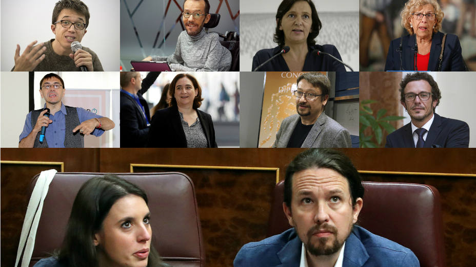 ¿Dónde viven los políticos más conocidos de Podemos y sus confluencias?