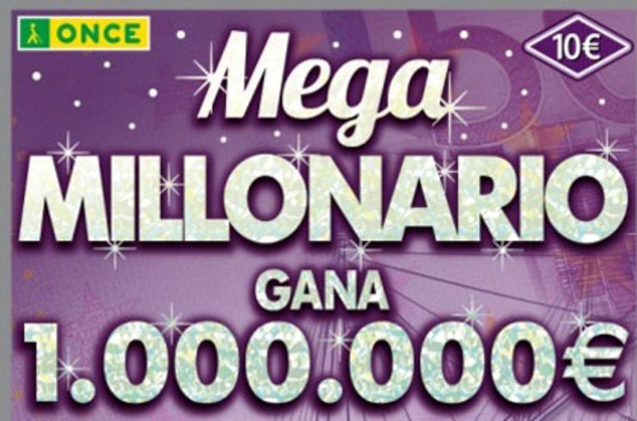Un boleto del Rasca Megamillonario de la ONCE sellado en Arnedo, premiado con un millón de euros