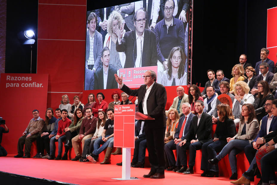 PSOE-M ensalza a sus candidatos soberanos por ser los únicos elegidos de manera limpia y llama al combate ideológico