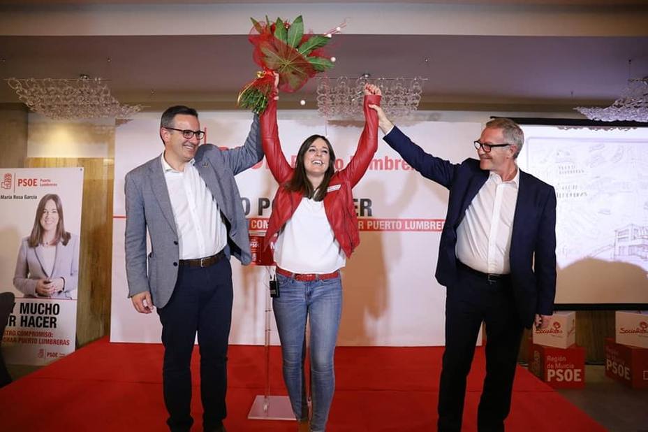 Rosa María García candidata del PSOE al Ayuntamiento de Puerto Lumbreras