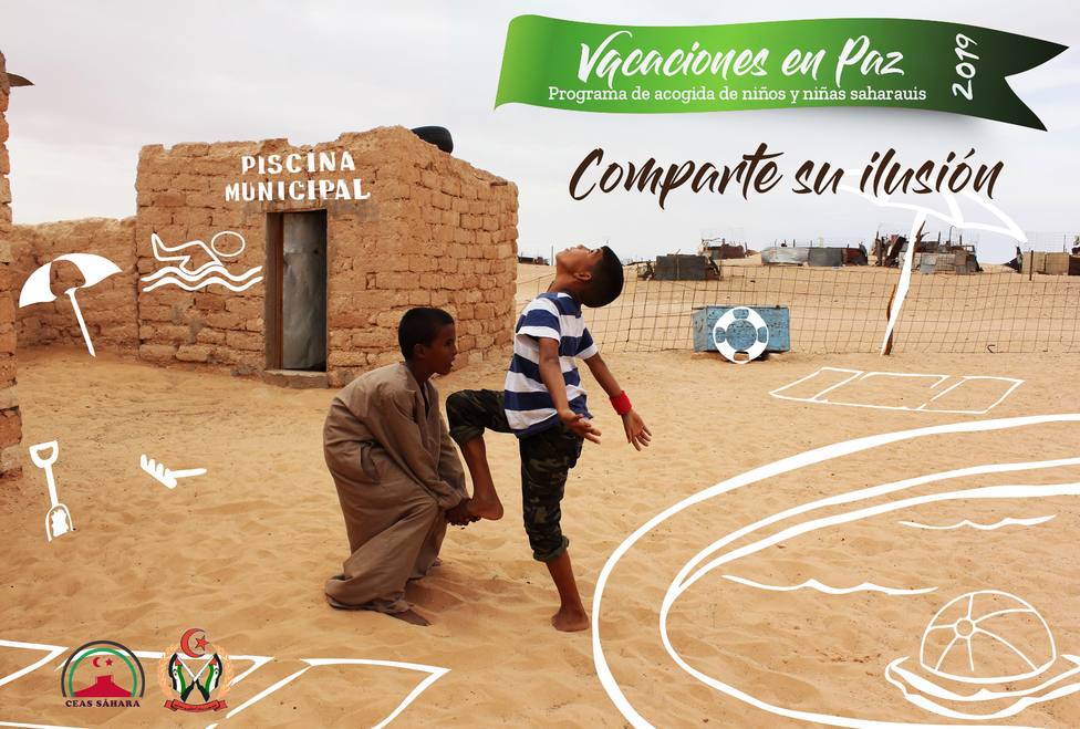 El Gobierno autoriza que 4.286 niños saharauis pasen el verano en España