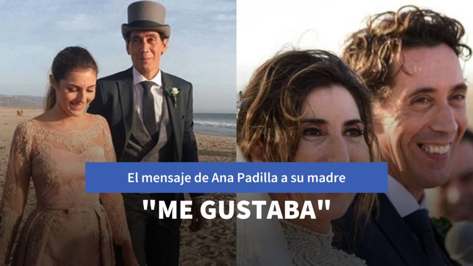 Las primeras palabras de Anna Padilla tras la muerte del marido de su madre