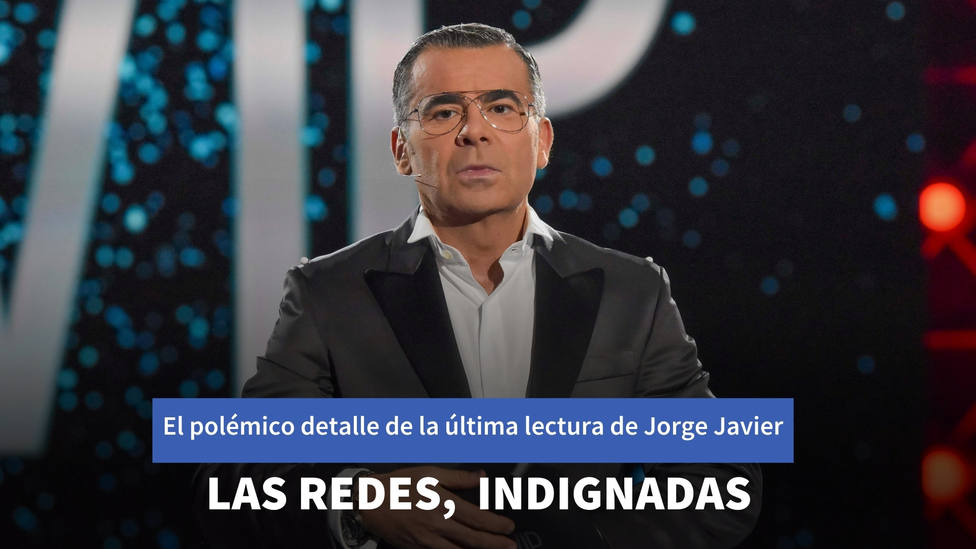 El polémico detalle de la última lectura de Jorge Javier Vázquez que indigna a las redes