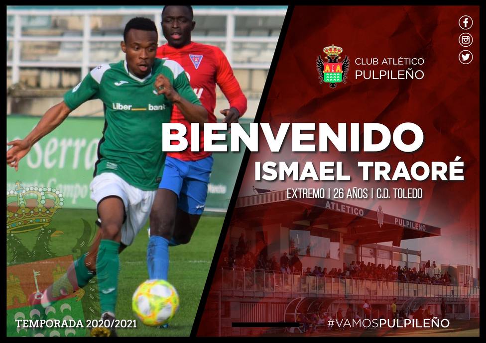 Ismael Traoré, nuevo fichaje del Atlético Pulpileño