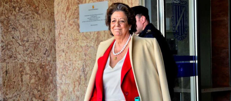 Rita Barberá, exalcaldesa de Valencia y senadora. EFE